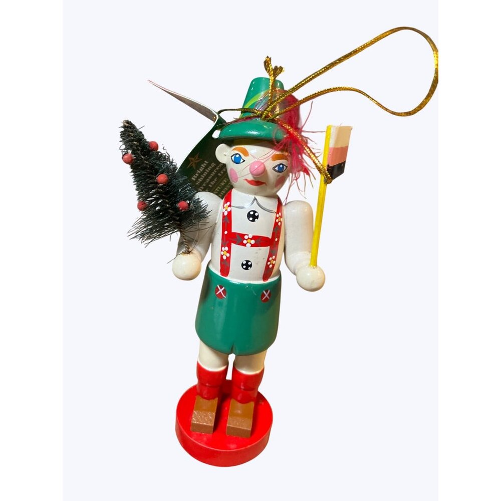 German Clothed Nutcracker Ornament Figurine By Signature Gifts Of Christmas